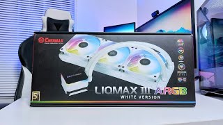 Enermax Liqmax III ARGB 360mm AIO Liquid Cooler For 99 White Version [upl. by Prima]