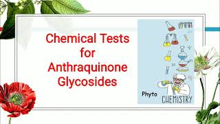 Chemical Tests for Anthraquinone Glycosides with animations easy to understand [upl. by Car]