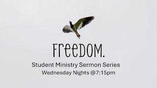 WED Night 91824 “FREEDOM” Week 3 GlowStudentMinistry [upl. by Riba595]