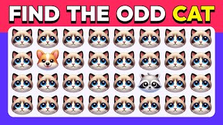 Find the ODD One Out  Animals Edition 🐵🐶🐱 30 Ultimate Easy Medium Hard Levels Quiz [upl. by Broderick688]