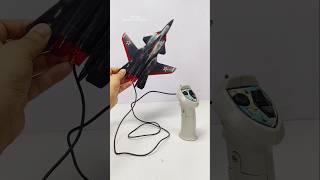 Fighter jet Powered by DC Motor  Remote control jet  Remote wali jet RC jet  jet Restoration [upl. by Llerrah]