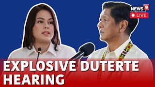 Sara Duterte Latest News  Sara Duterte Hearing  Sara Duterte Speech  Sara Duterte Live  N18G [upl. by Idalia]