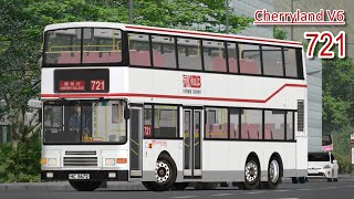 OMSI  Cherryland V6  721  Volvo Olympian 12m 3AV [upl. by Reaht662]