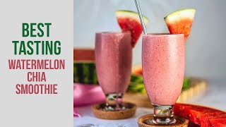 How to make a Watermelon Smoothie [upl. by Korney]