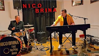 Best Swingin Boogie Woogie Drums Ive Ever Heard  Nico Brina drums Charlie Weibel [upl. by Vigor]