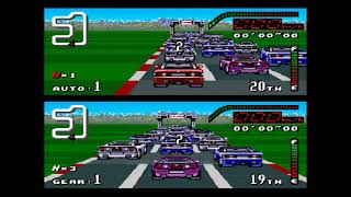 Top Gear  Turbo y gasolina infinito SNES [upl. by Eidnam]