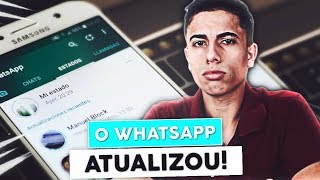 WHATSAPP ATUALIZOU Conheça o novo recurso que chegou nos status [upl. by Santini]