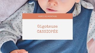 TUTORIEL Coudre une gigoteuse  turbulette Cassiopée  Les vestiaires dikatee quotBonne nuitquot [upl. by Guillemette]