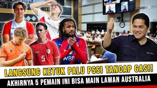 LANJUTKAN PAK ERICK  5 PEMAIN NATURALISASI INI DIPASTIKAN MAIN LAWAN AUSTRALIA DAN BAHRAIN [upl. by Balough]