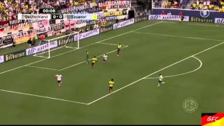 Goal 10 Lukas Podolski vs Ecuador 52913 [upl. by Negah]