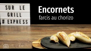 Encornets farcis au chorizo [upl. by Lleruj]