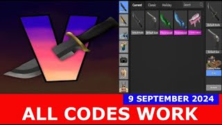 ALL CODES WORK MMV ROBLOX  SEPTEMBER 9 2024 [upl. by Goldfarb]