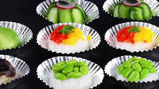 Rezept Vegetarische SushiCakes [upl. by Osnerol]