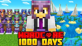 I Survived 1000 Days in Minecraft Hardcore [upl. by Jaenicke]