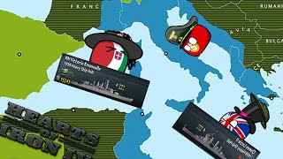 The Italian Surface Fleet  Hoi4 MP In A Nutshell [upl. by Ahsinnor]