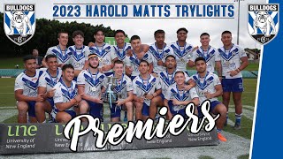 BULLDOGS U17s HAROLD MATTHEWS 2023 PREMIERS TRYLIGHTS [upl. by Inalaehon]