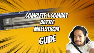 Daily Quest 1 Combat Maelstrom Battle OPM World [upl. by Johnston]