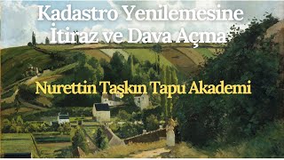 kadastro yenilemesine itiraz ve dava açma [upl. by Augustus]