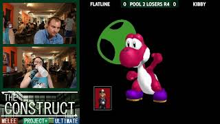 The Construct 200 Top 12 Qualifier Kibby Yoshi vs flatline Dr Mario [upl. by Lyret52]