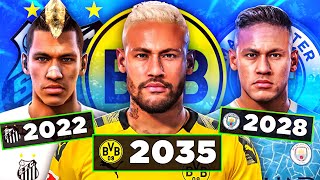 EU REFIZ A CARREIRA DO NEYMAR no FIFA 22 [upl. by Inah195]