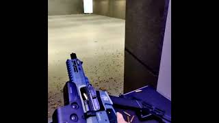 First Person POV CMMG Banshee 9mm Para15 trigger [upl. by Arorua631]