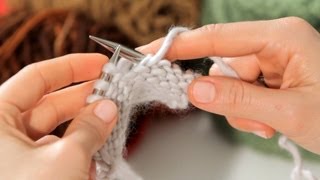 How to Do a Purl Stitch  Knitting [upl. by Ebsen876]