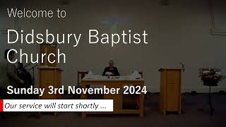 DBC Sunday Worship 3rd November 2024 [upl. by Clemen861]