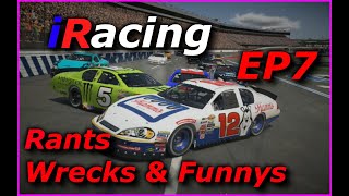 iRacing Rants Wrecks and Funnys  EP7  Crash compilations amp funny moments Now in HD [upl. by Tarttan]