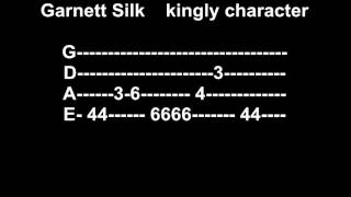 Garnett Silk kingly character BASS TAB [upl. by Wohlen781]