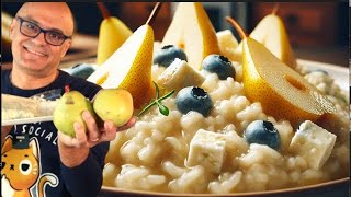 RISOTTO PERE E GORGONZOLA risotto al gorgonzola della Beatrice [upl. by Gare]