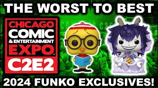 The Worst To Best C2E2 2024 Funko Exclusives [upl. by Ydolem447]