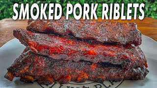 The Cutest Ribs  Pork Riblets Smoked On The Lone Star Grillz Offset [upl. by Rafael]