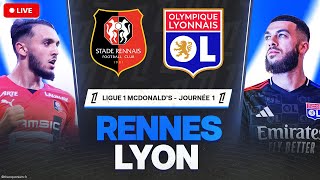 🔴 RENNES  LYON  🔥 Les Gones au Roazhon Park  Gros Choc   srfc vs ol   LIGUE 1  LIVEDIRECT [upl. by Zeph76]