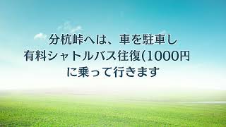 分杭峠は、伊那市長谷と大鹿村との境にあります。 氣場と呼ばれる谷間には、大自然の中てエネルギーを深く強く取り込むことができます。 [upl. by Kendrah639]