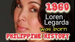 1960 Loren Legarda 1st Woman Senate President Pro Tempore was born in Malabon Filipino History [upl. by Erminie]