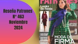 Reseña revista Patrones N° 463 Noviembre 2024🎄⛄🏔️👖❄️🧥🧵✂️ [upl. by Siver190]