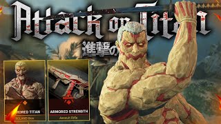 THE NEW quotARMORED TITANquot ATTACK ON TITAN BUNDLE IS INSANE 🤯 [upl. by Draned576]