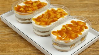 QUICK AND EASY  MANGO GRAHAM CHEESECAKE [upl. by Intihw900]