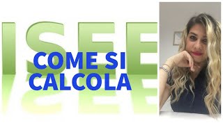 COME SI CALCOLA ISEE 2022 [upl. by Abner]