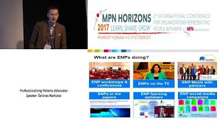 Professionalizing Patients Advocates  MPN Horizons 2017 [upl. by Greenfield526]