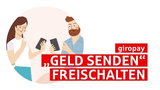 giropay So schalten sie „GeldSendenquot frei I Einfach erklärt [upl. by Neirual382]