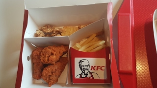 แนะนำชุด kfc เด็กคุ้มๆๆๆ kfc snax สแน็คบอกซ์ ชุดละ 139 บาท snackboxreview chicken [upl. by Misak]