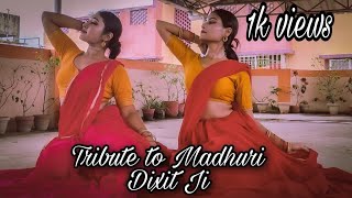 Badi Mushkil  Aaja Nachle  Ghagra  Tribute to Madhuri Dixit Ji [upl. by Rhu]