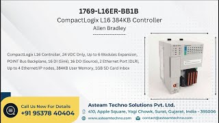 Rockwell Automation CompactLogix 5370 L1 Controllers [upl. by Arratahs]