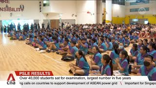 985 of nearly 41000 Primary 6 students who sat for PSLE can progress to secondary school [upl. by Hardigg790]