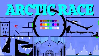 24 Marble Race EP 43 Arctic Race by Algodoo [upl. by Lucretia]