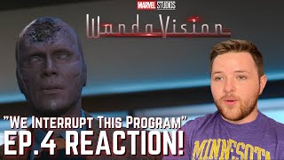 WandaVision Episode 4 Reaction  quotWe Interrupt This Programquot [upl. by Lotsirk305]