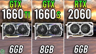 GTX 1660 Ti vs GTX 1660 Super vs RTX 2060  Tested in 2023 [upl. by Damon]