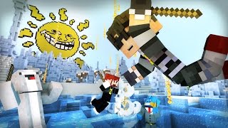 Minecraft MiniGame  WINTER MELTDOWN w Facecam [upl. by Eno]