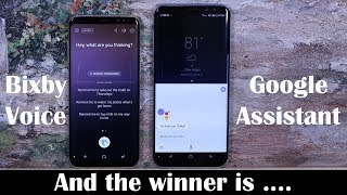 BIXBY Voice vs Google Assistant  Detailed Voice Assistant Comparison [upl. by Einnep]